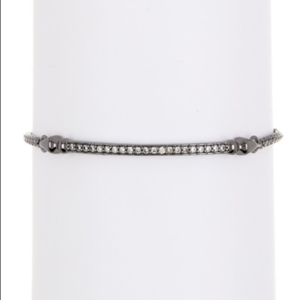 Kendra Scott Ott Hematite Adjustable Bracelet - Picture 2 of 4